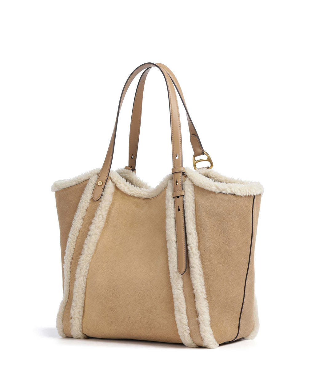 Lauren Ralph Lauren Tasha Large Tote bag camel/natural