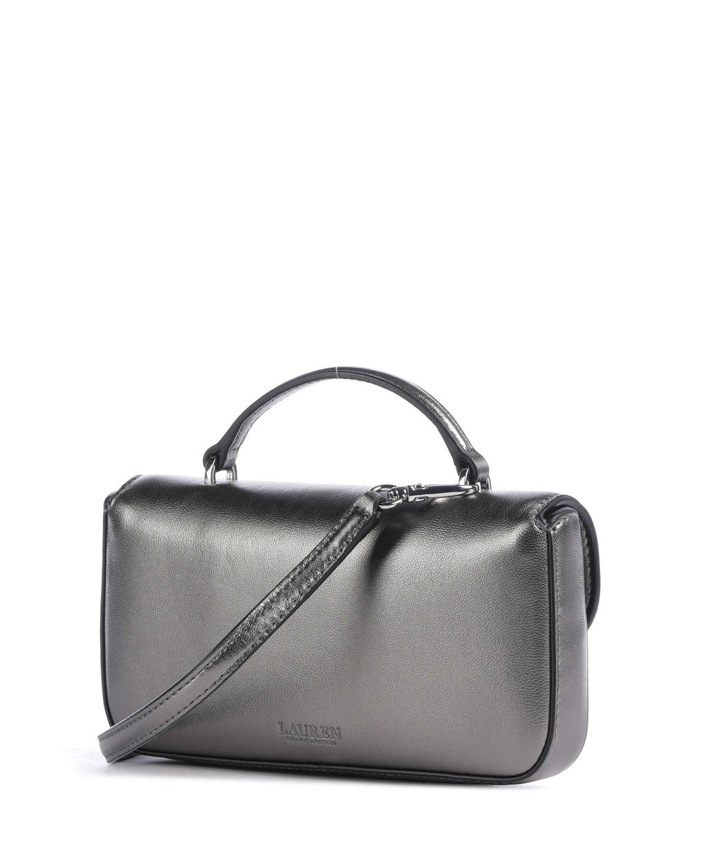 Lauren Ralph Lauren Marcy Large Crossbody bag dark pewter