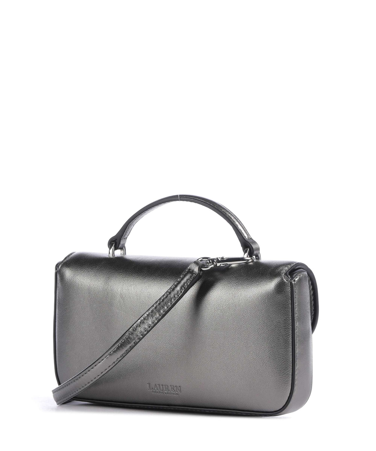 Lauren Ralph Lauren Marcy Large Crossbody bag dark pewter