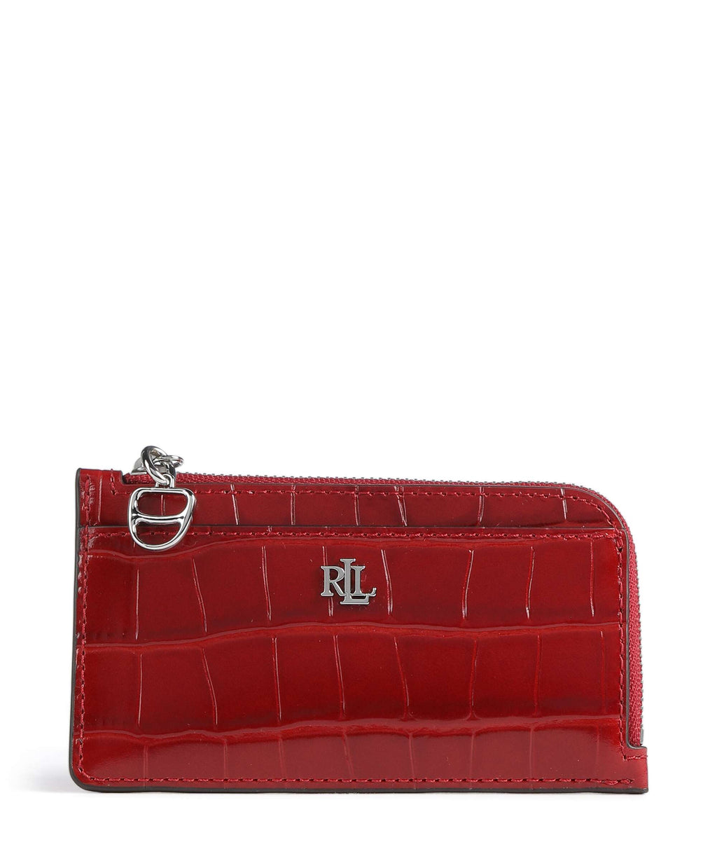 Lauren Ralph Lauren Small Credit card holder festive red