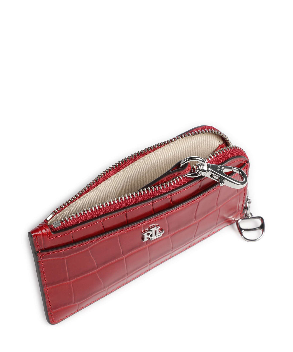 Lauren Ralph Lauren Small Credit card holder festive red