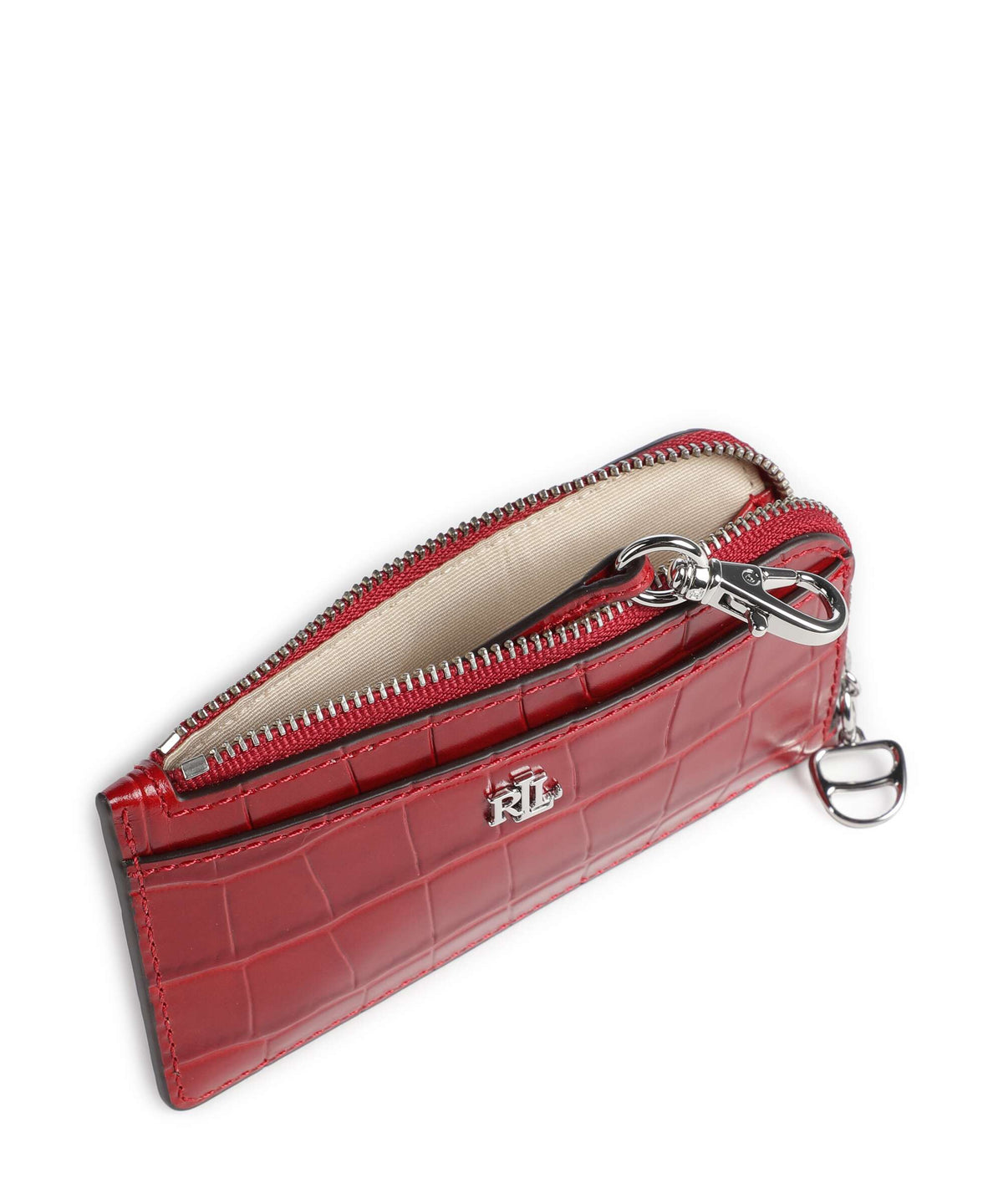 Lauren Ralph Lauren Small Credit card holder festive red