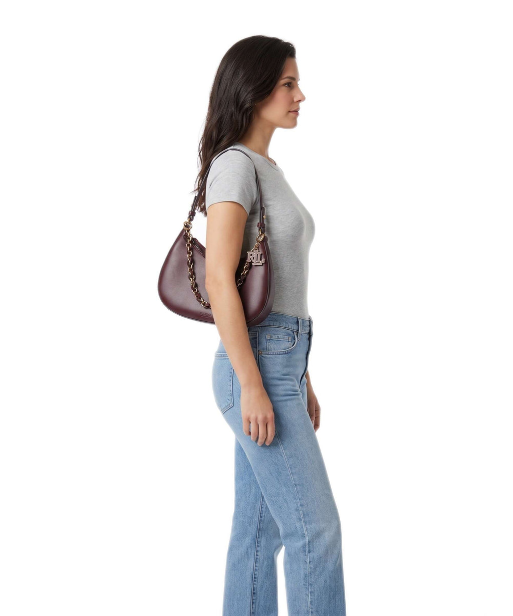 Lauren Ralph Lauren Marcy Medium Shoulder bag dark garnet