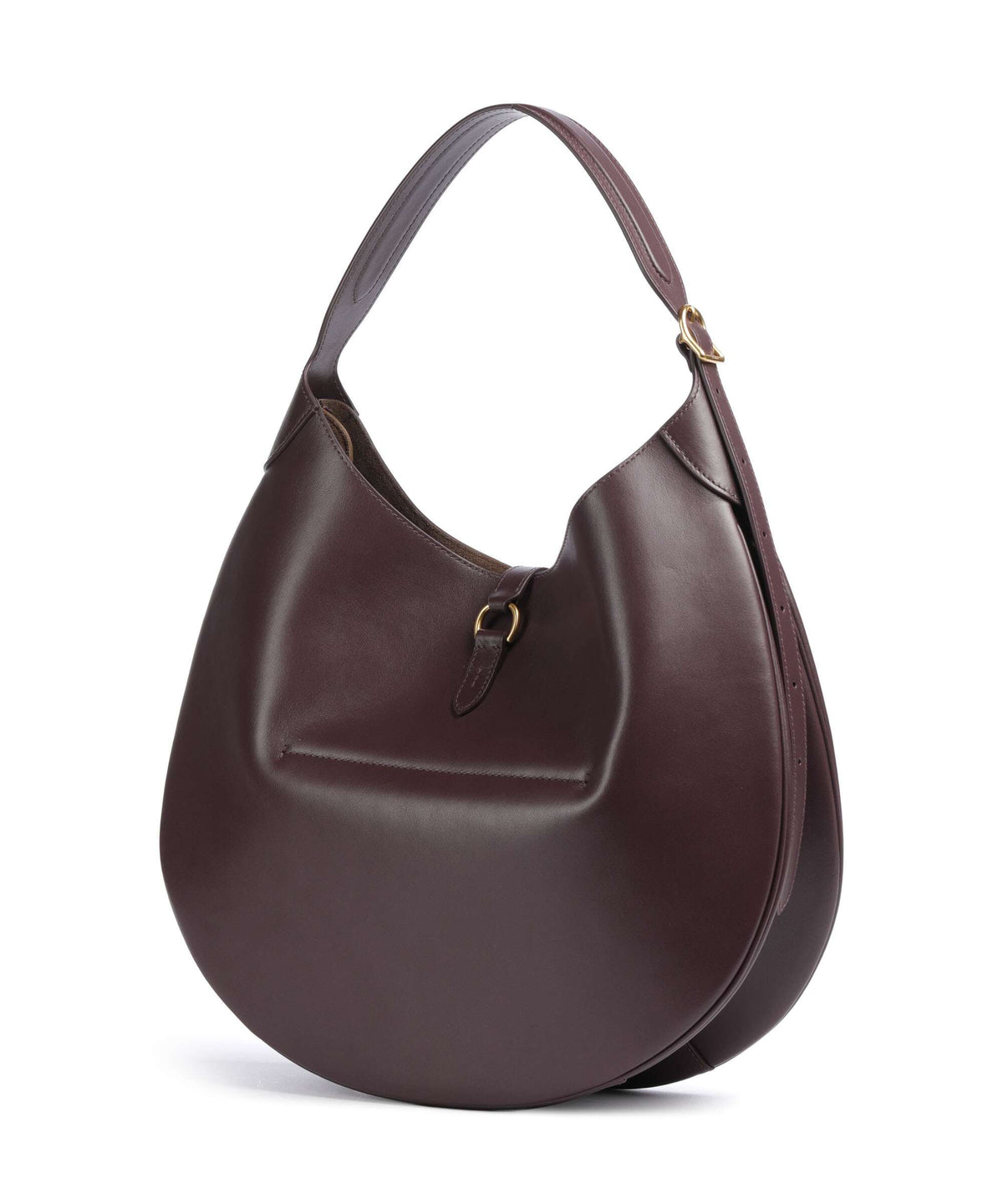 Polo Ralph Lauren ID Collection Large Hobo bag midnight merlot