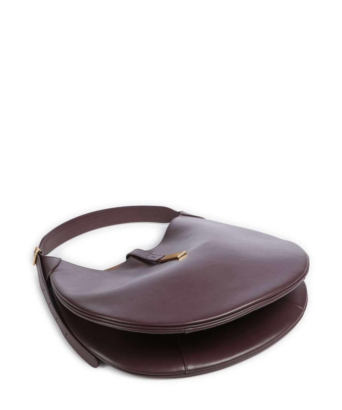 Polo Ralph Lauren ID Collection Large Hobo bag midnight merlot