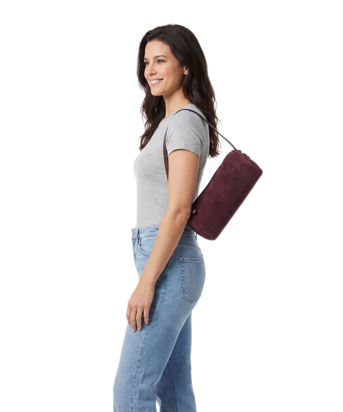 Lauren Ralph Lauren Blaike Small Shoulder bag dark garnet