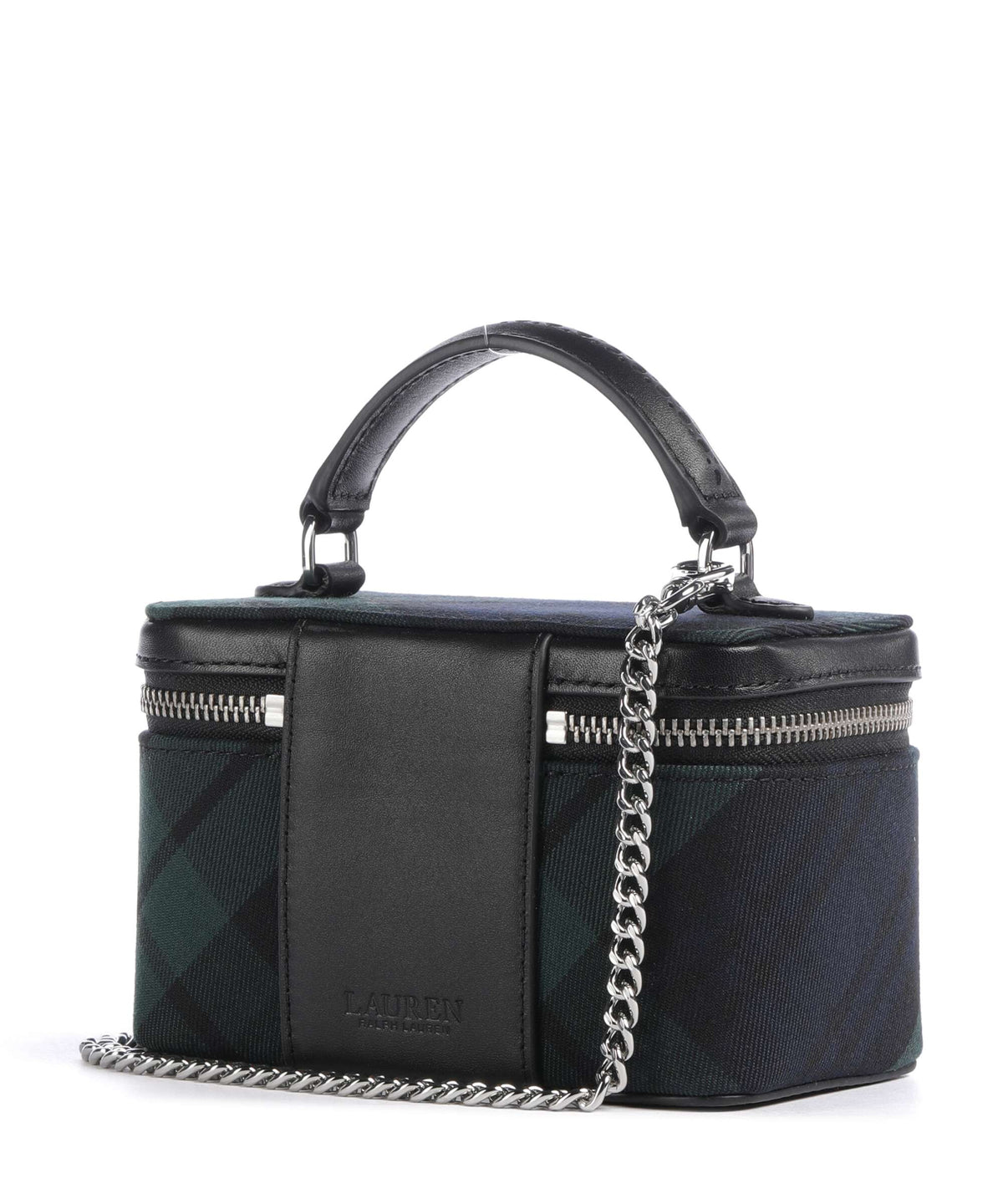 Lauren Ralph Lauren Hallee Small Crossbody bag black watch tartan