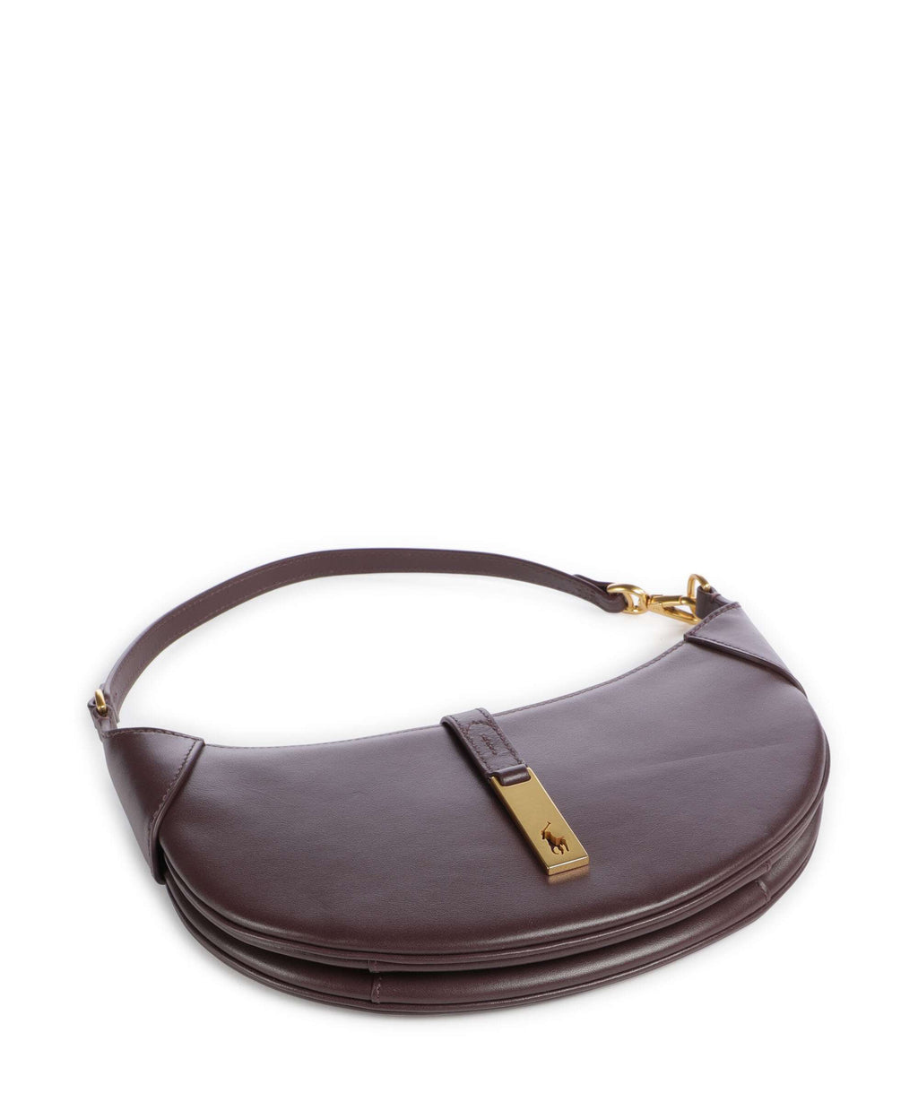 Polo Ralph Lauren ID Collection Mini Shoulder bag midnight merlot