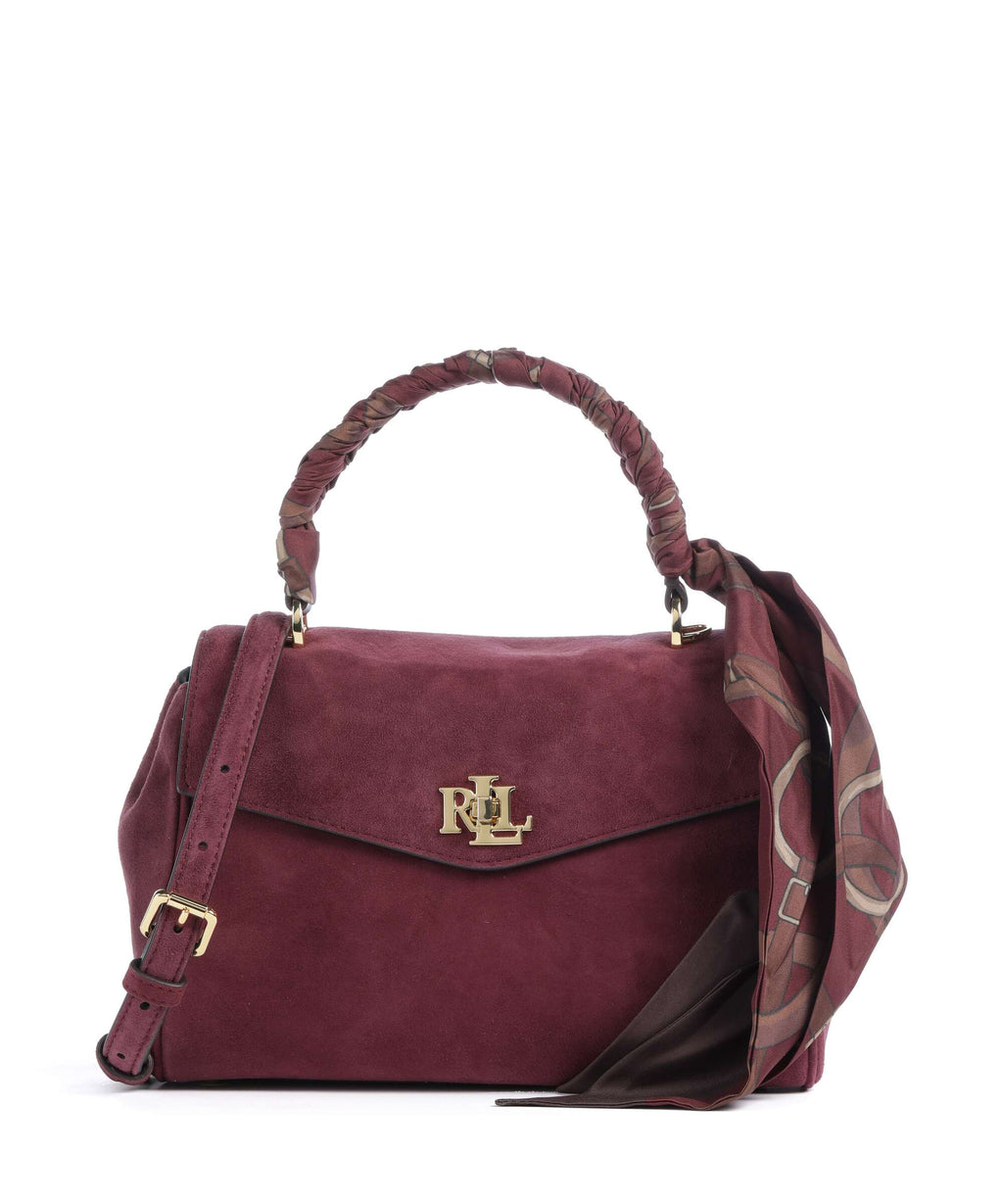 Lauren Ralph Lauren Farrah Small Handbag dark garnet/urban bltng/garnet multi