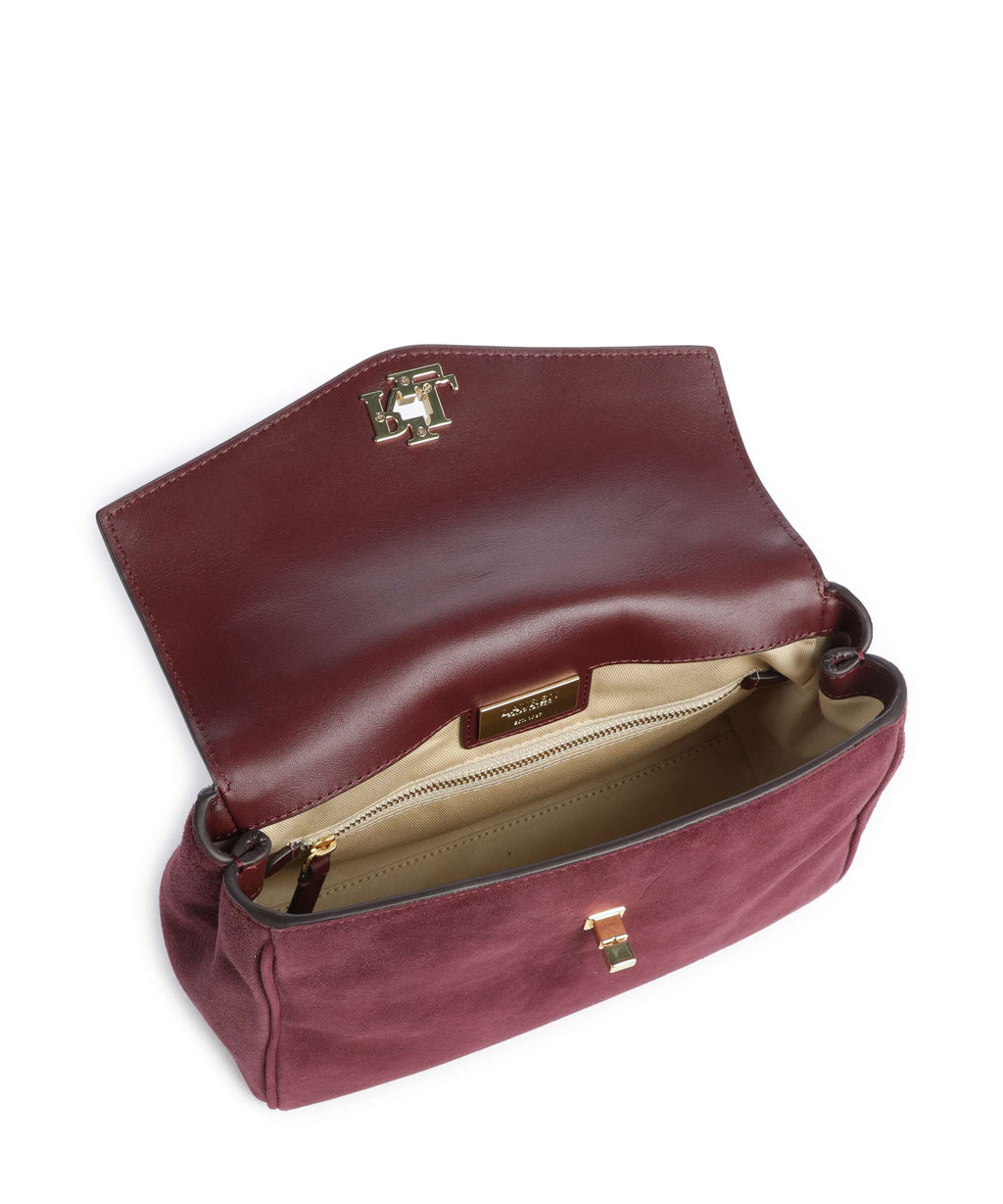 Lauren Ralph Lauren Farrah Small Handbag dark garnet/urban bltng/garnet multi