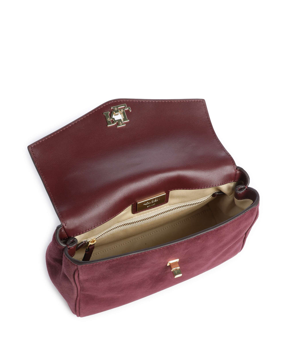 Lauren Ralph Lauren Farrah Small Handbag dark garnet/urban bltng/garnet multi