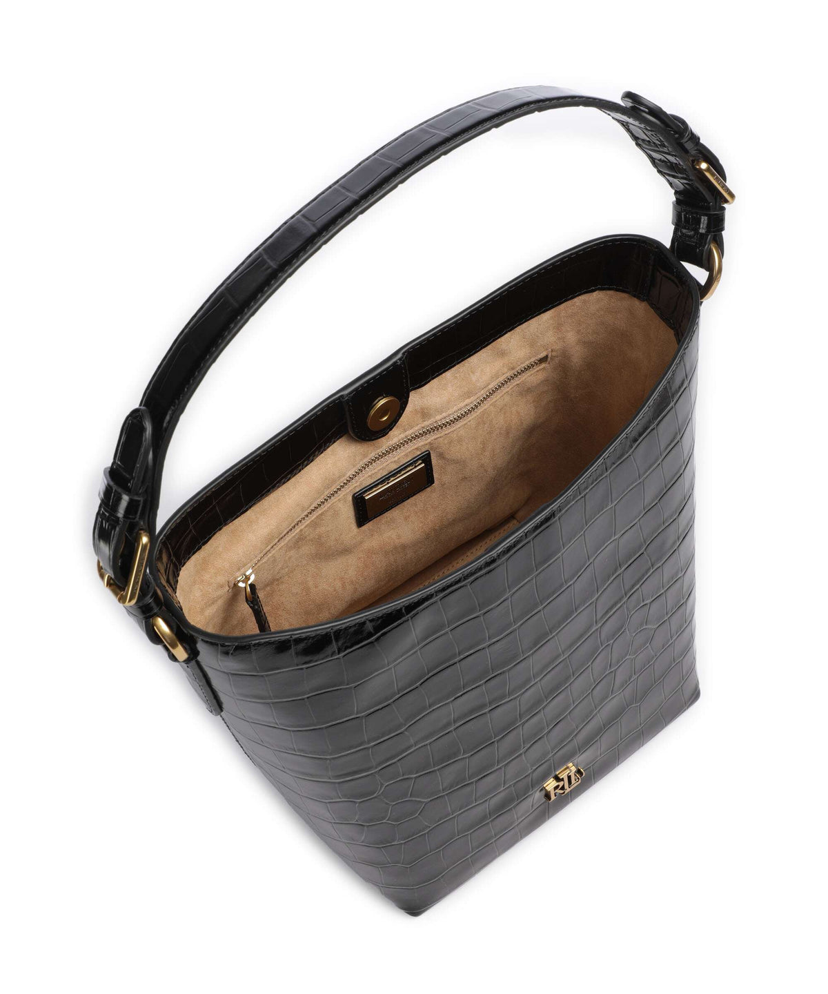 Lauren Ralph Lauren Witley Medium Bucket bag black