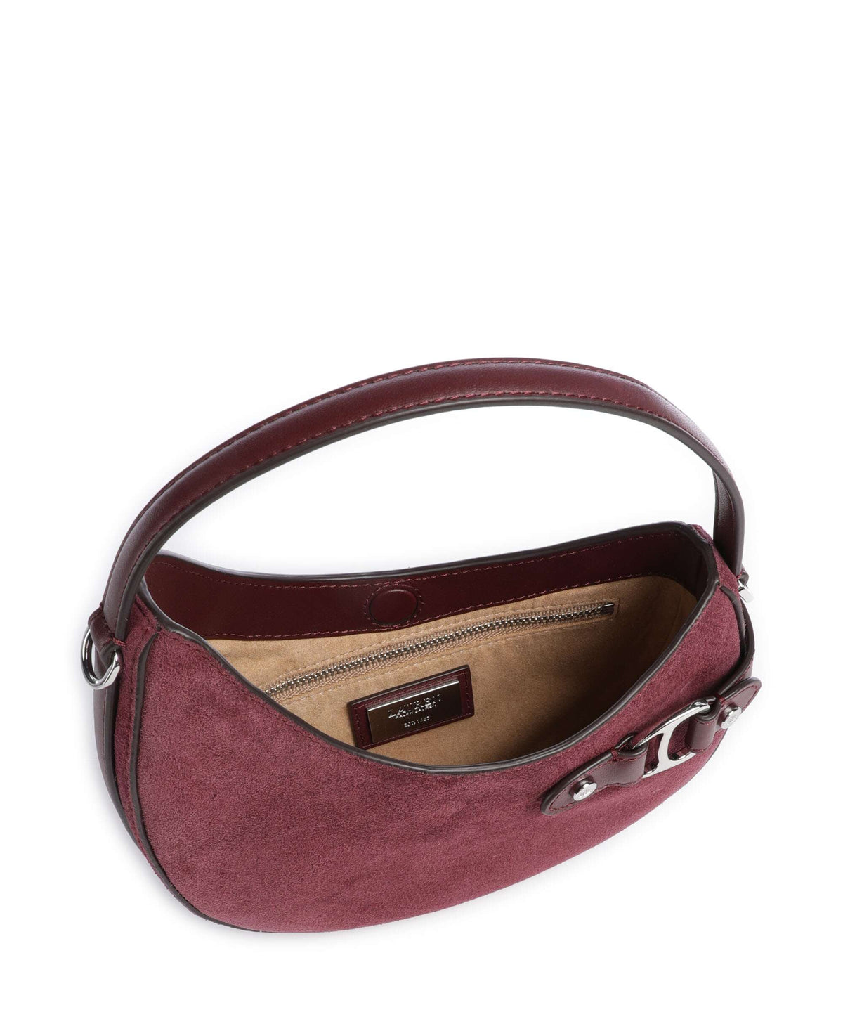 Lauren Ralph Lauren Tasha Small Handbag dark garnet