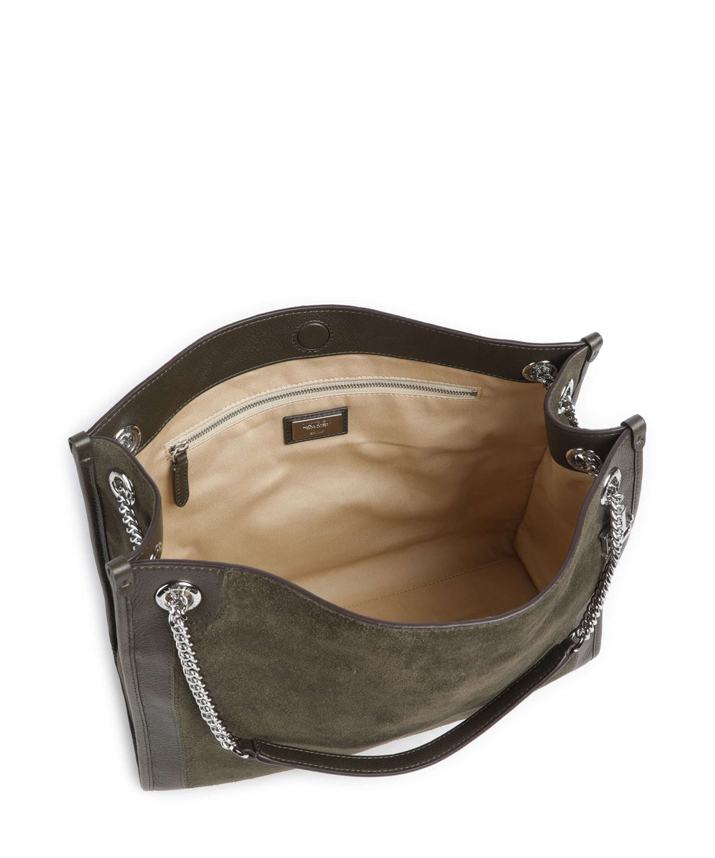 Lauren Ralph Lauren Bradley Large Tote bag dark olive