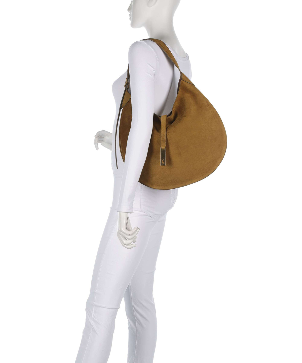 Polo Ralph Lauren ID Collection Large Hobo bag artichoke