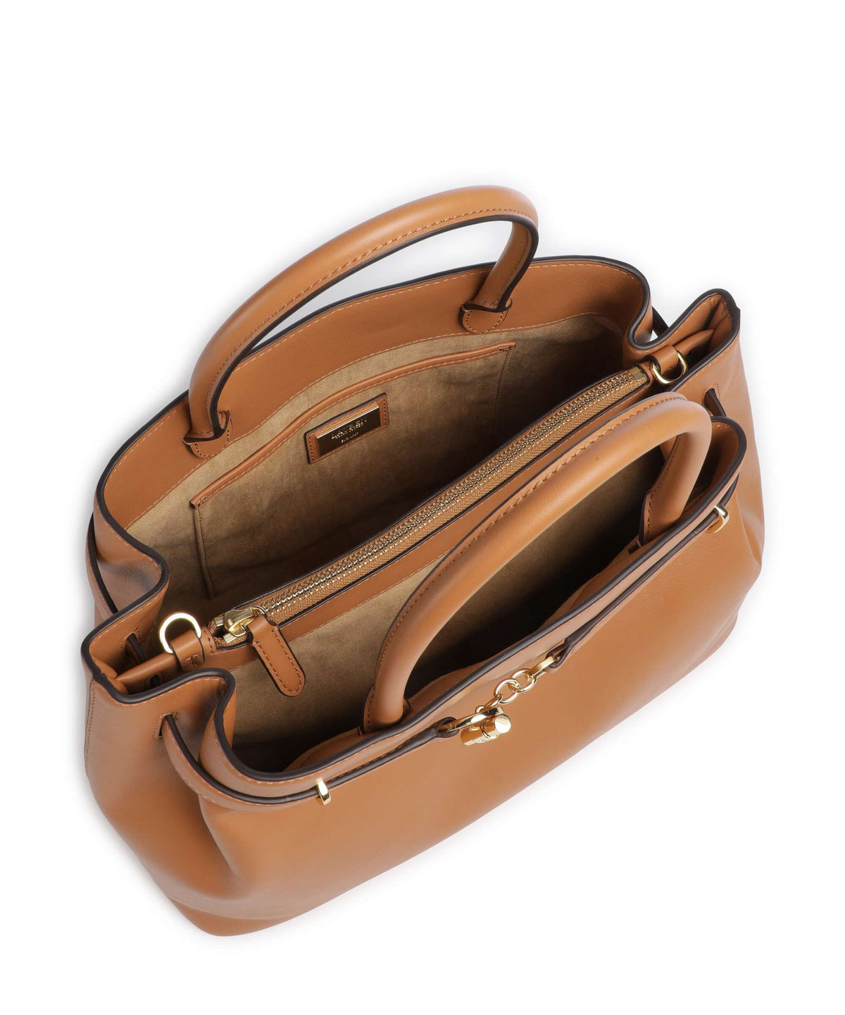 Lauren Ralph Lauren Blaike Large Handbag classic caramel