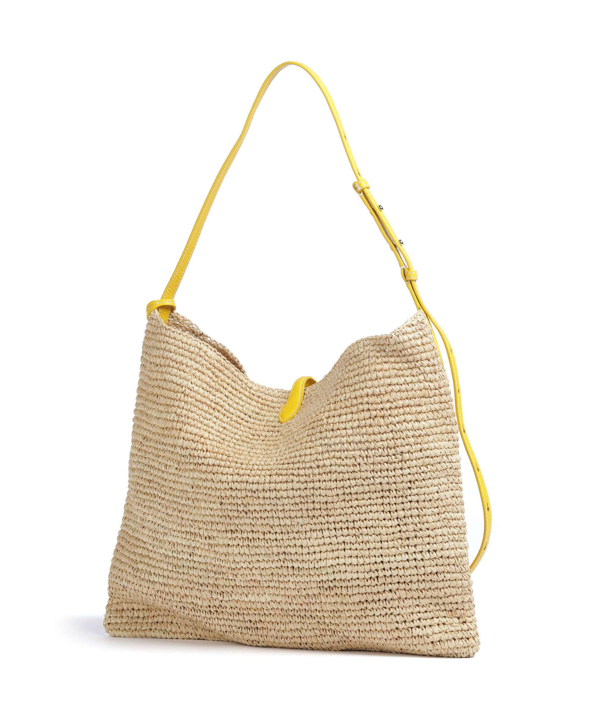 Polo Ralph Lauren Play Large Hobo bag natural/canary yellow