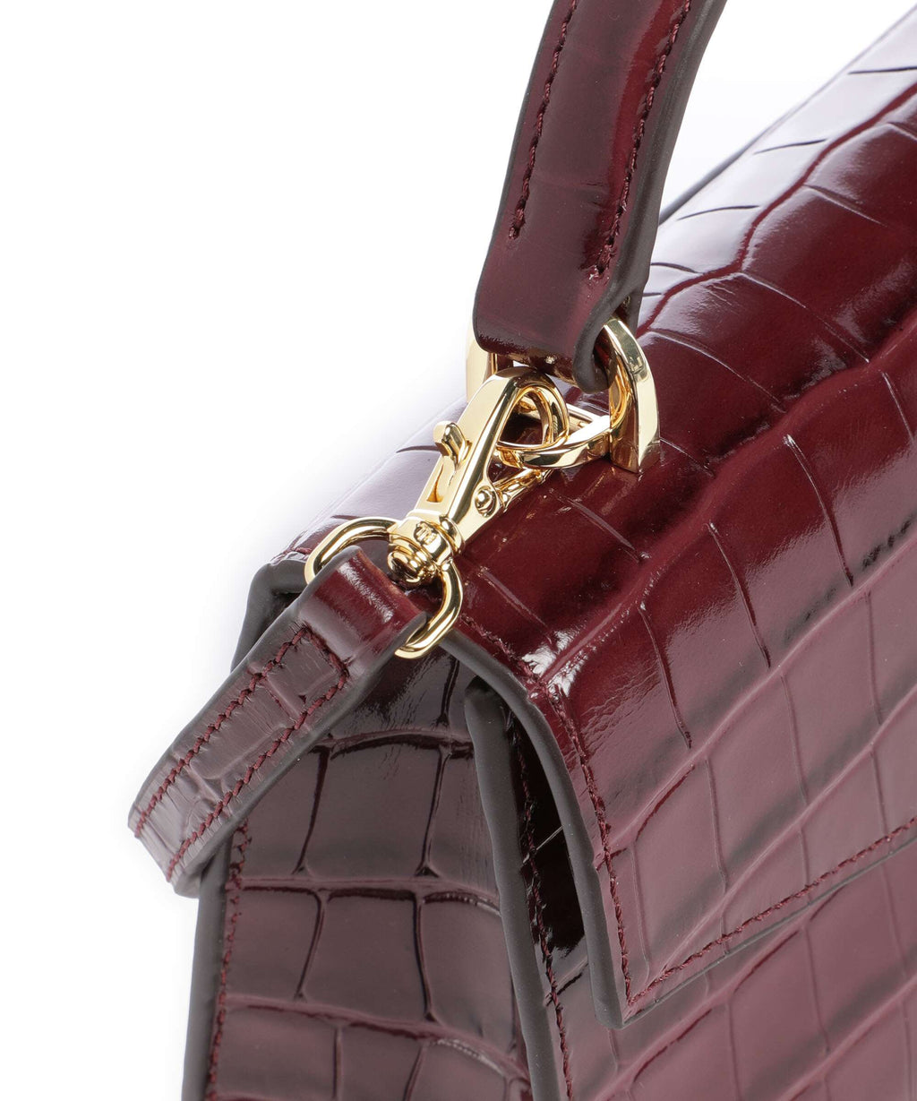 Lauren Ralph Lauren Farrah Small Handbag dark garnet