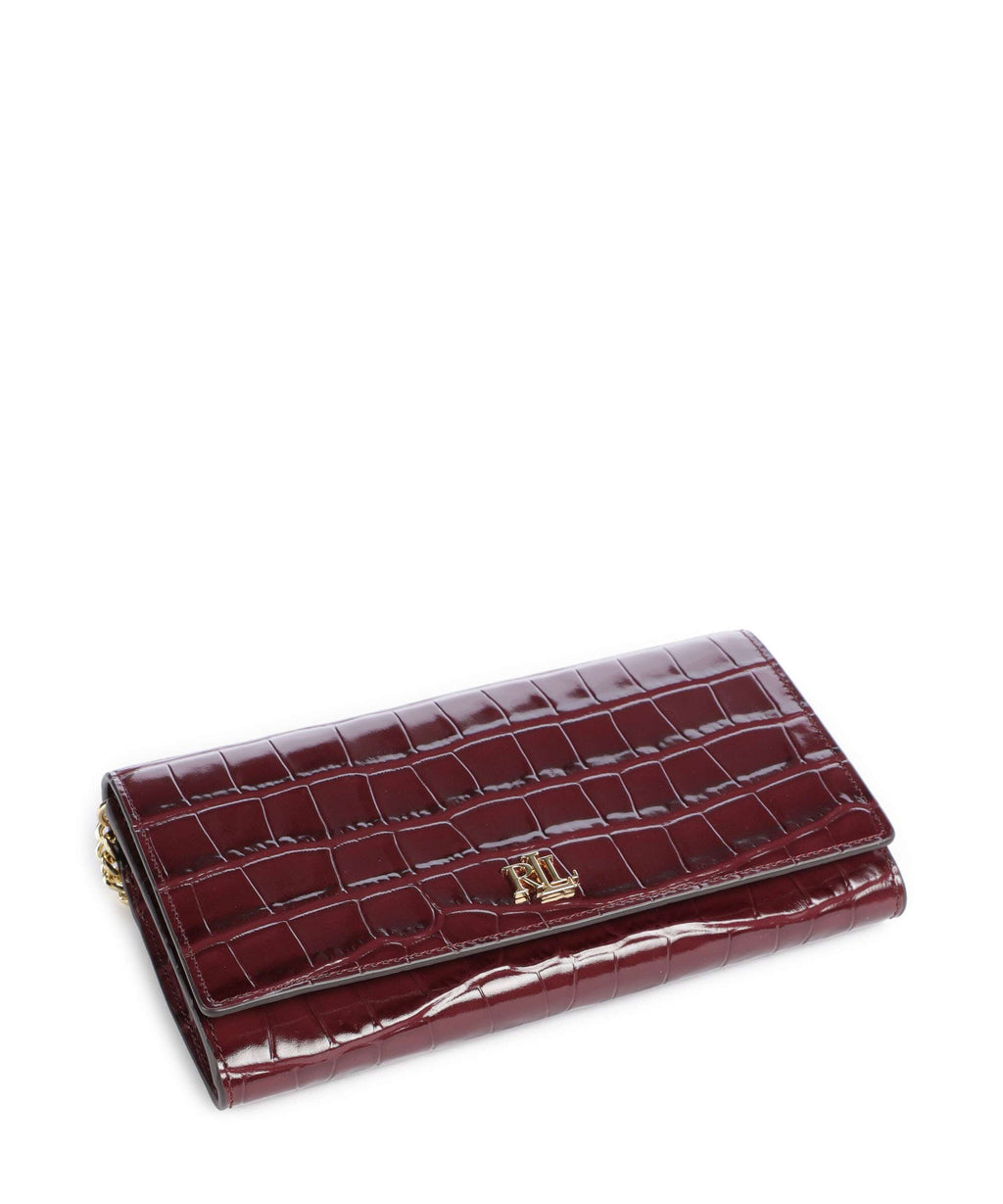 Lauren Ralph Lauren Adair II Large Wallet dark garnet