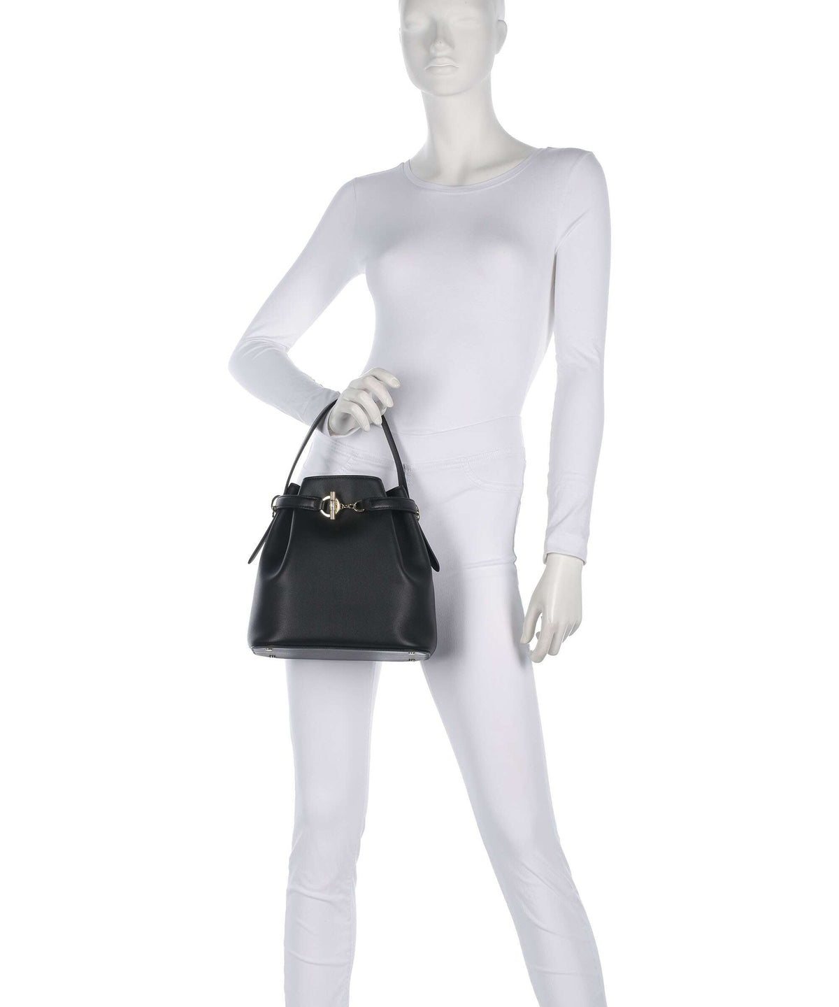 Lauren Ralph Lauren Blaike Medium Bucket bag black