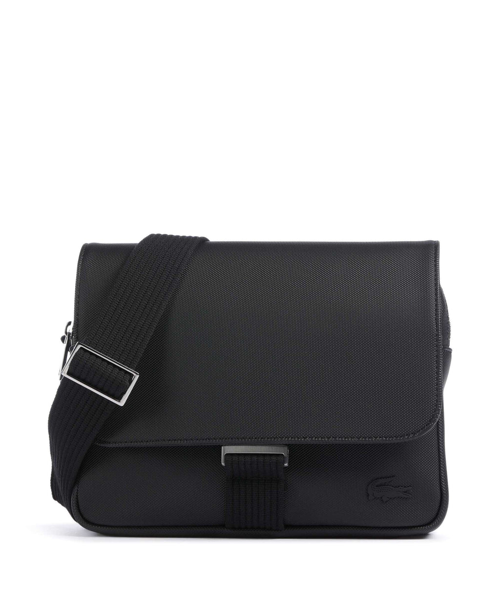 Lacoste Mens Classic Messenger bag noir