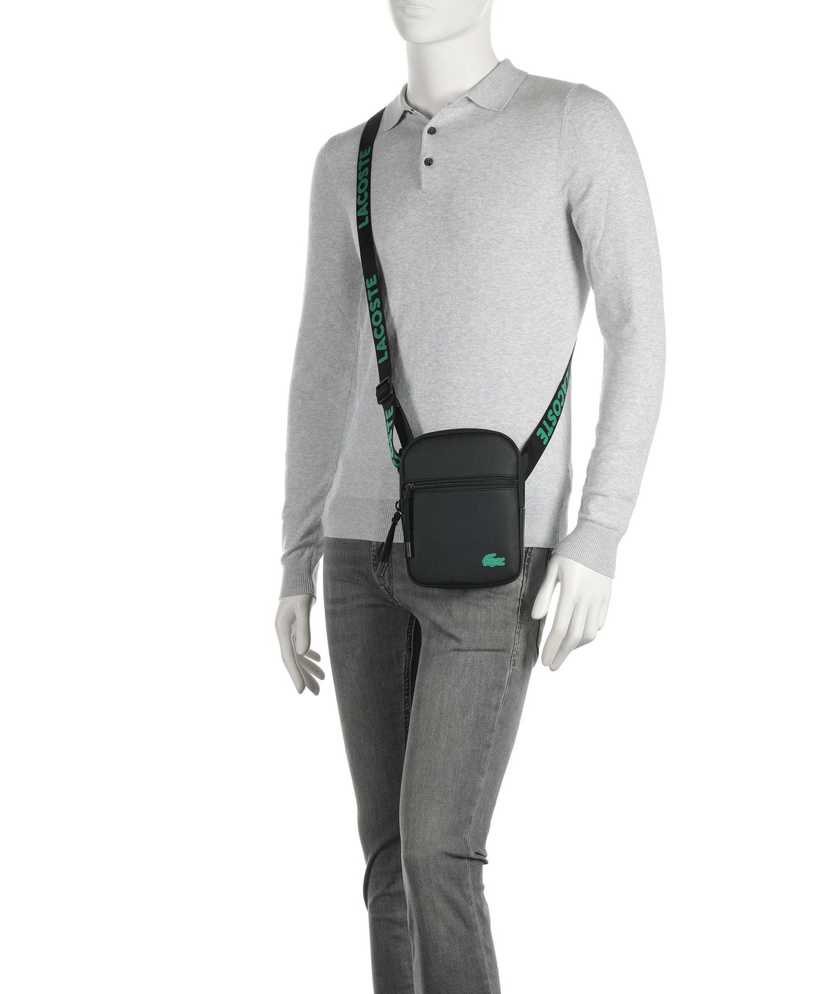 Lacoste LCST Crossbody bag noir