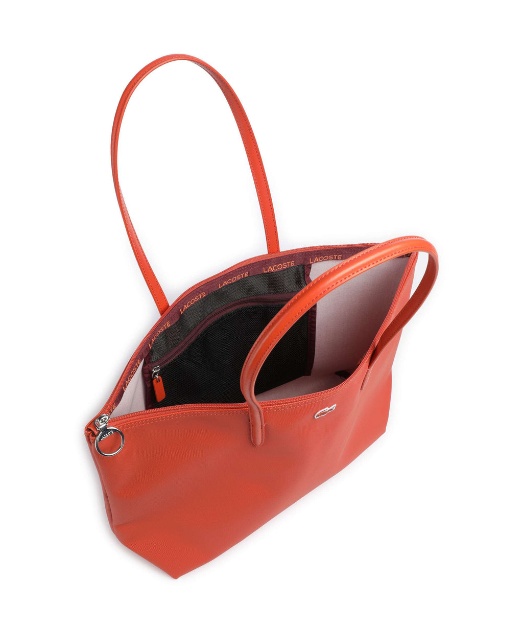 Lacoste L.12.12 Concept Tote bag croco/burnt