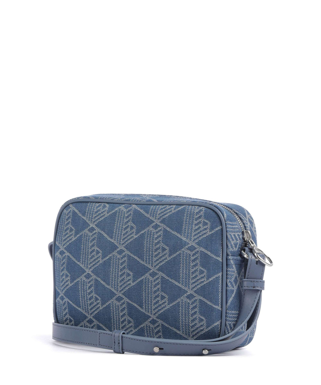Lacoste Heritage Jacquard Crossbody bag denim