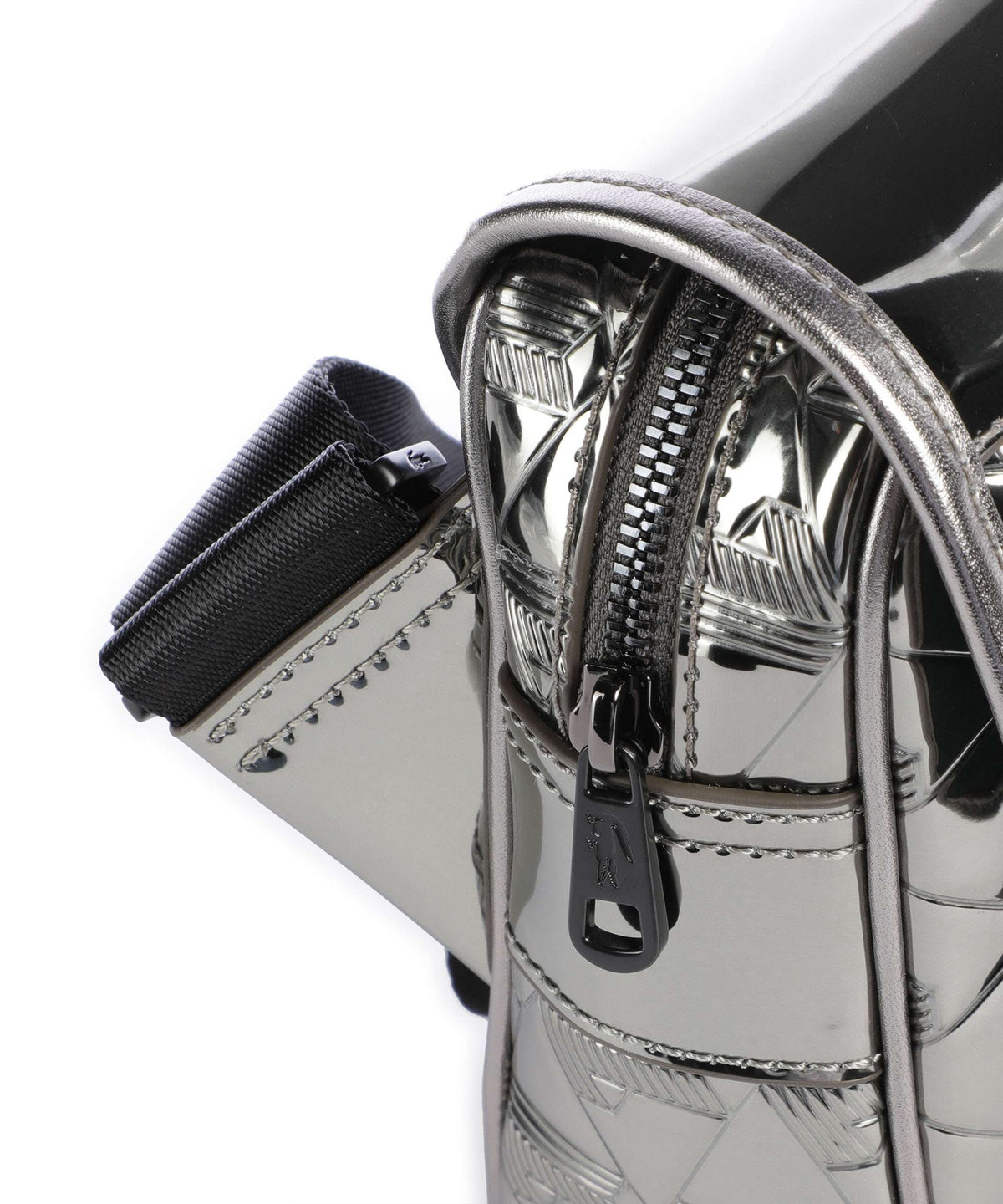 Lacoste Holiday Crossbody bag silver/black