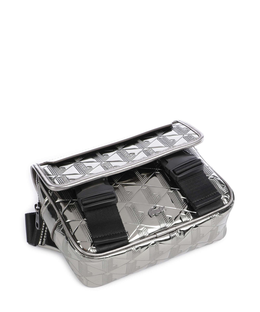 Lacoste Holiday Crossbody bag silver/black