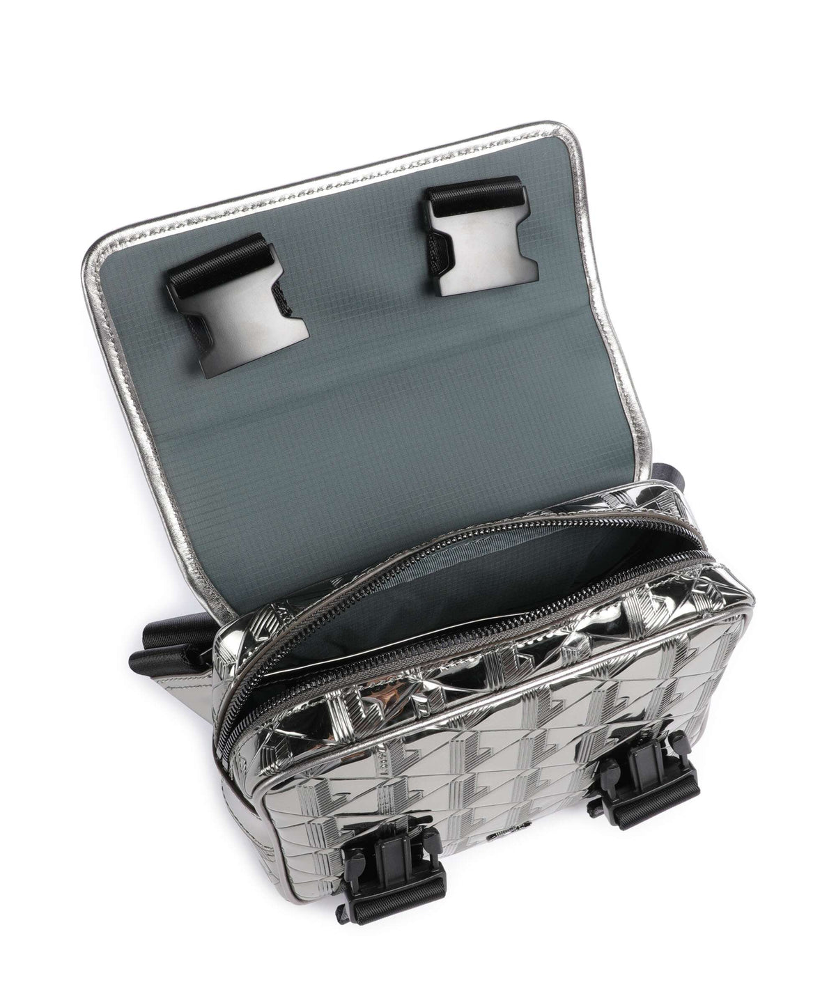 Lacoste Holiday Crossbody bag silver/black