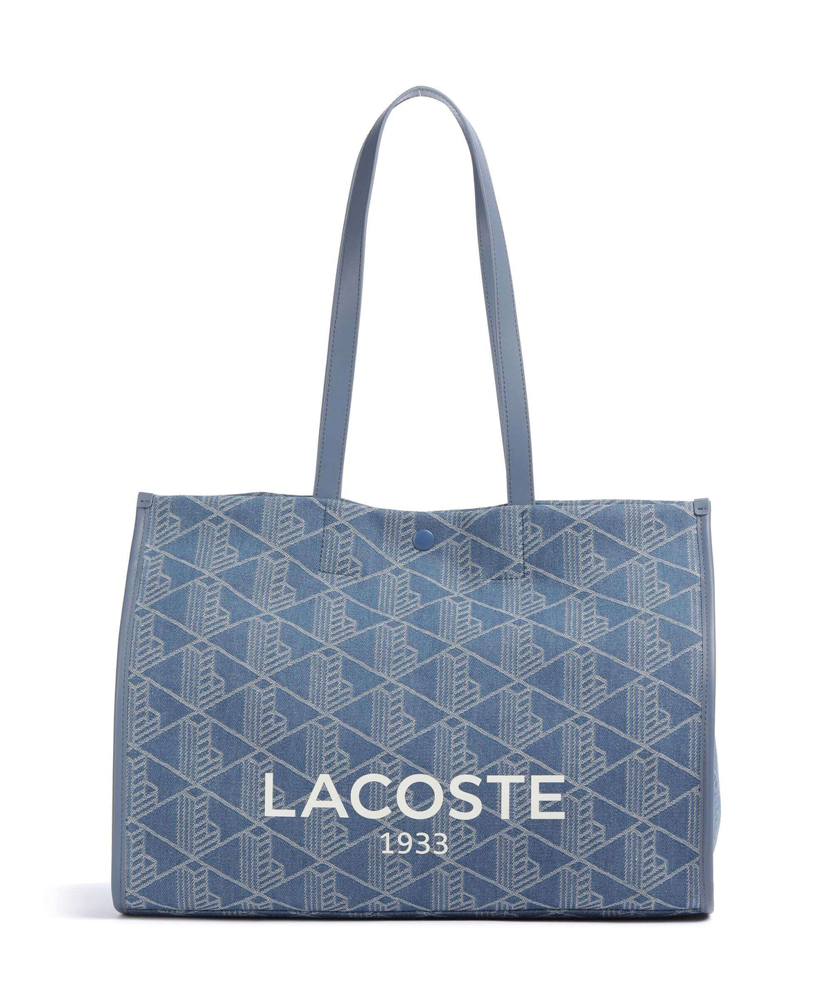 Lacoste Heritage Jacquard Tote bag denim