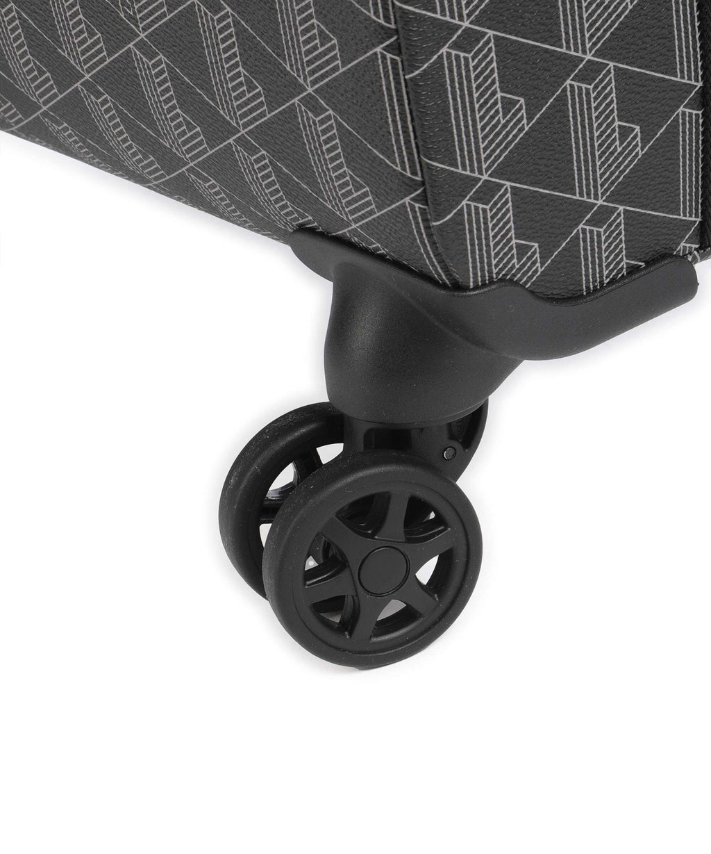 Lacoste The Blend Spinner (4 wheels) monogram noir/gris
