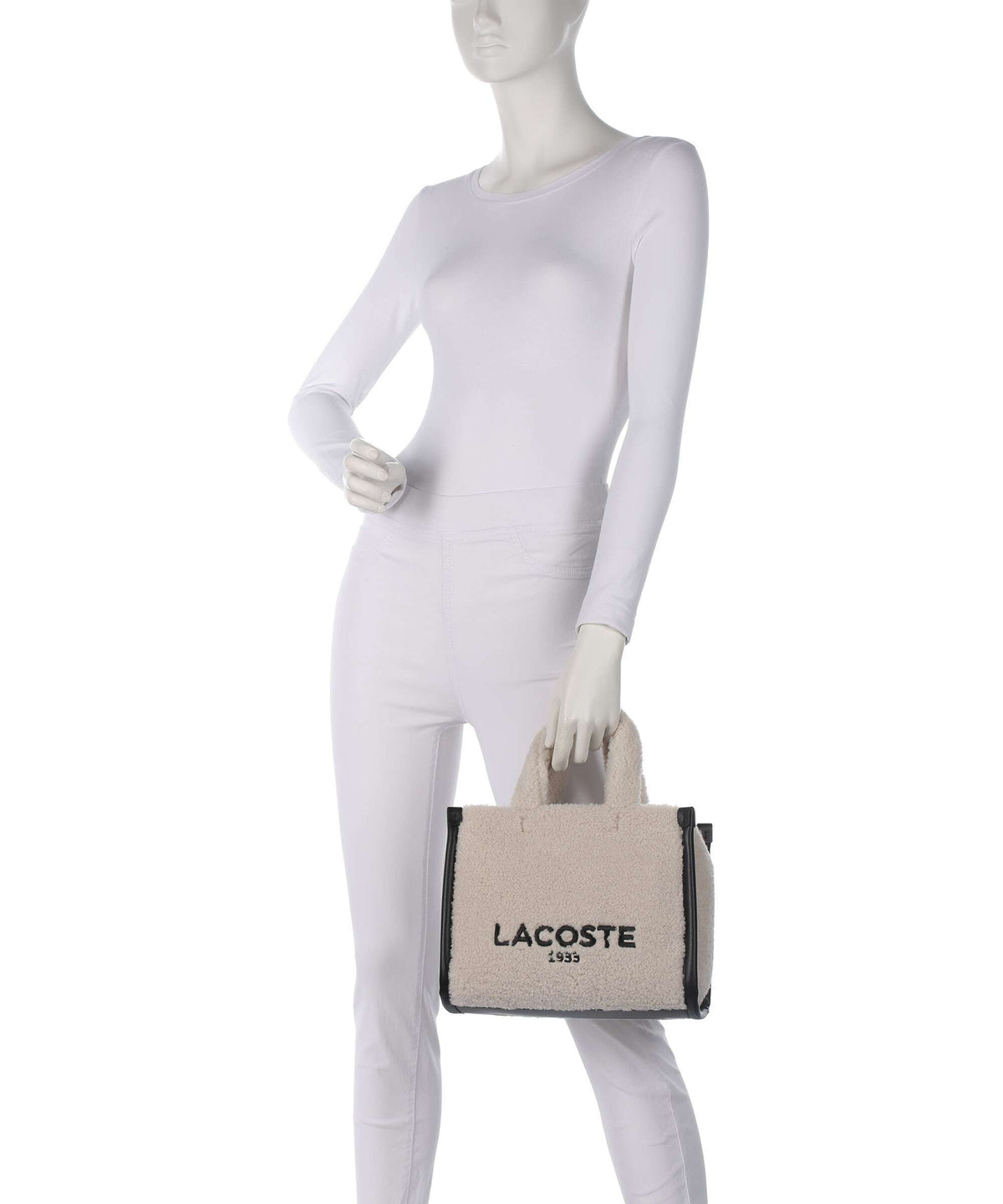 Lacoste Heritage Handbag natural/noir