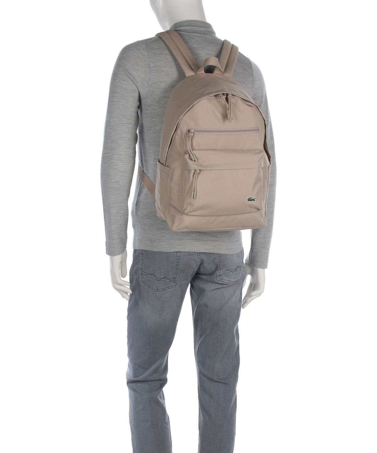 Lacoste Neocroc Backpack simply taupe