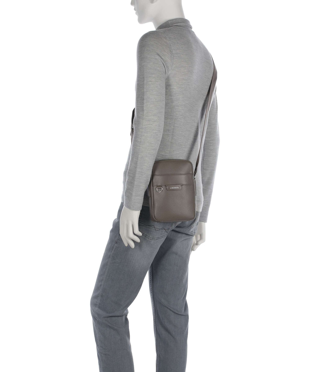 Lacoste Ossian Crossbody bag morel