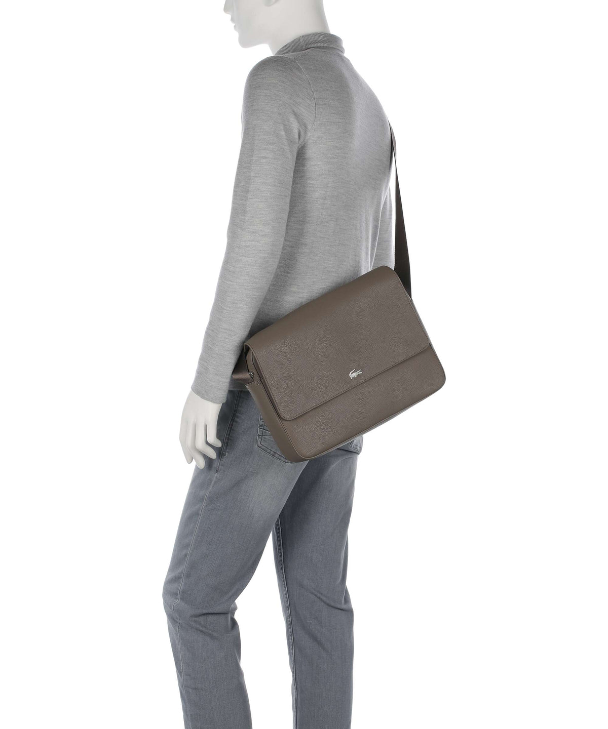 Lacoste Business Messenger bag morel