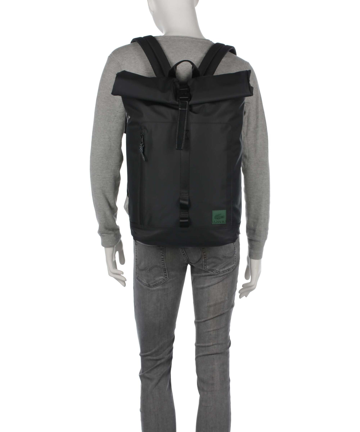Lacoste In Motion Rolltop backpack noir