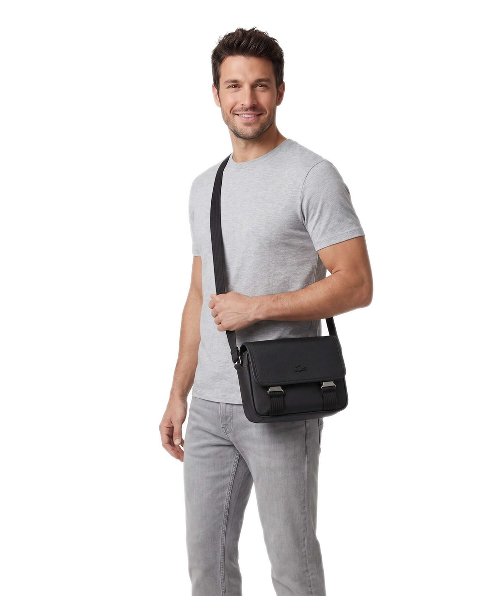 Lacoste Mens Classic Crossbody bag buffle