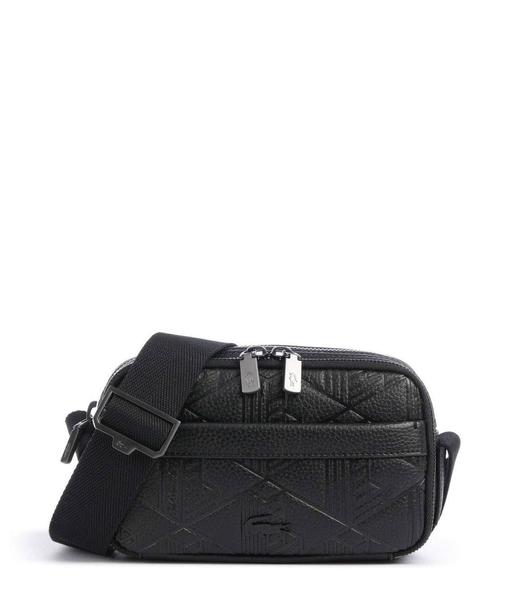 Lacoste Megagrain Crossbody bag noir