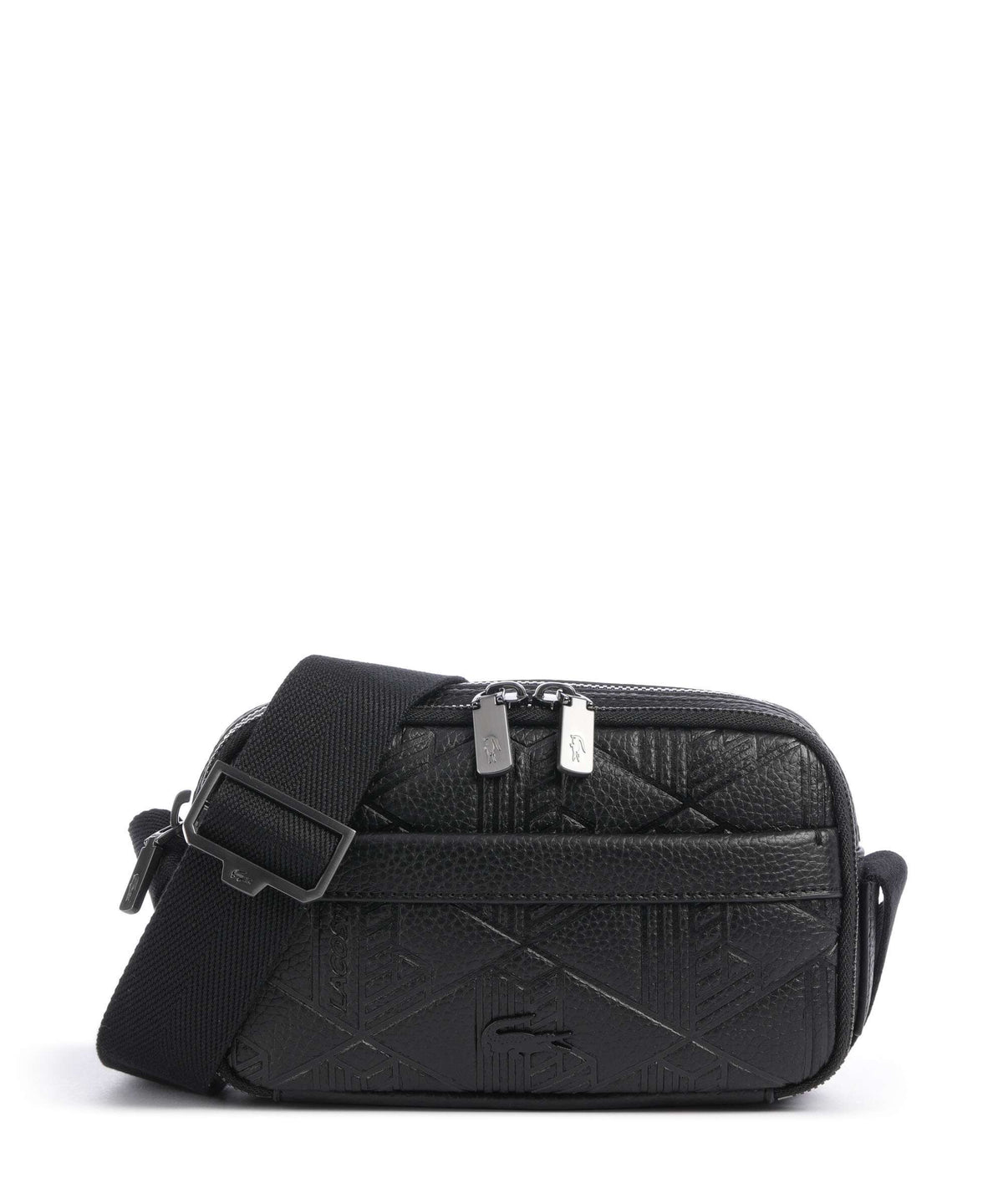Lacoste Megagrain Crossbody bag noir