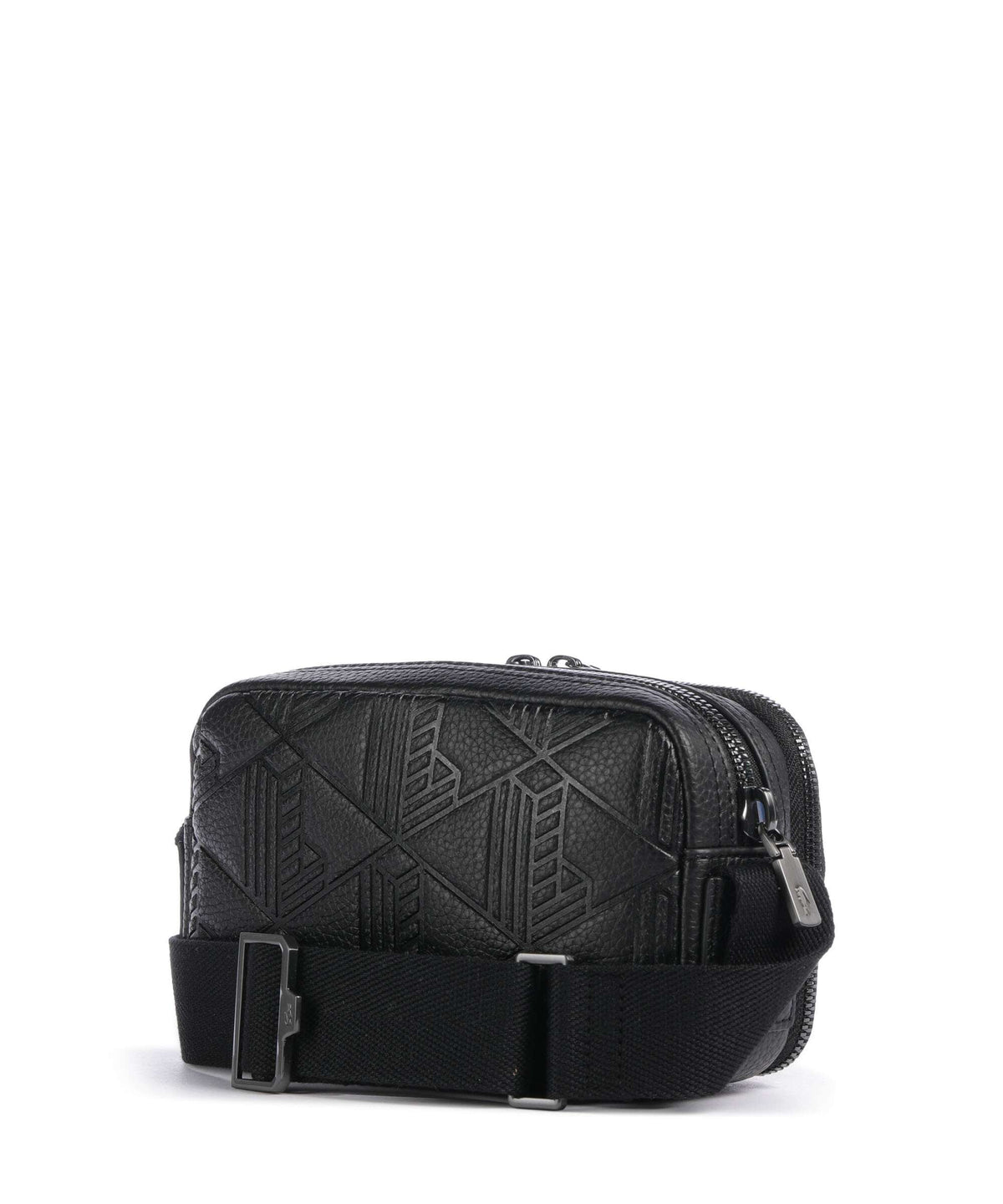 Lacoste Megagrain Crossbody bag noir