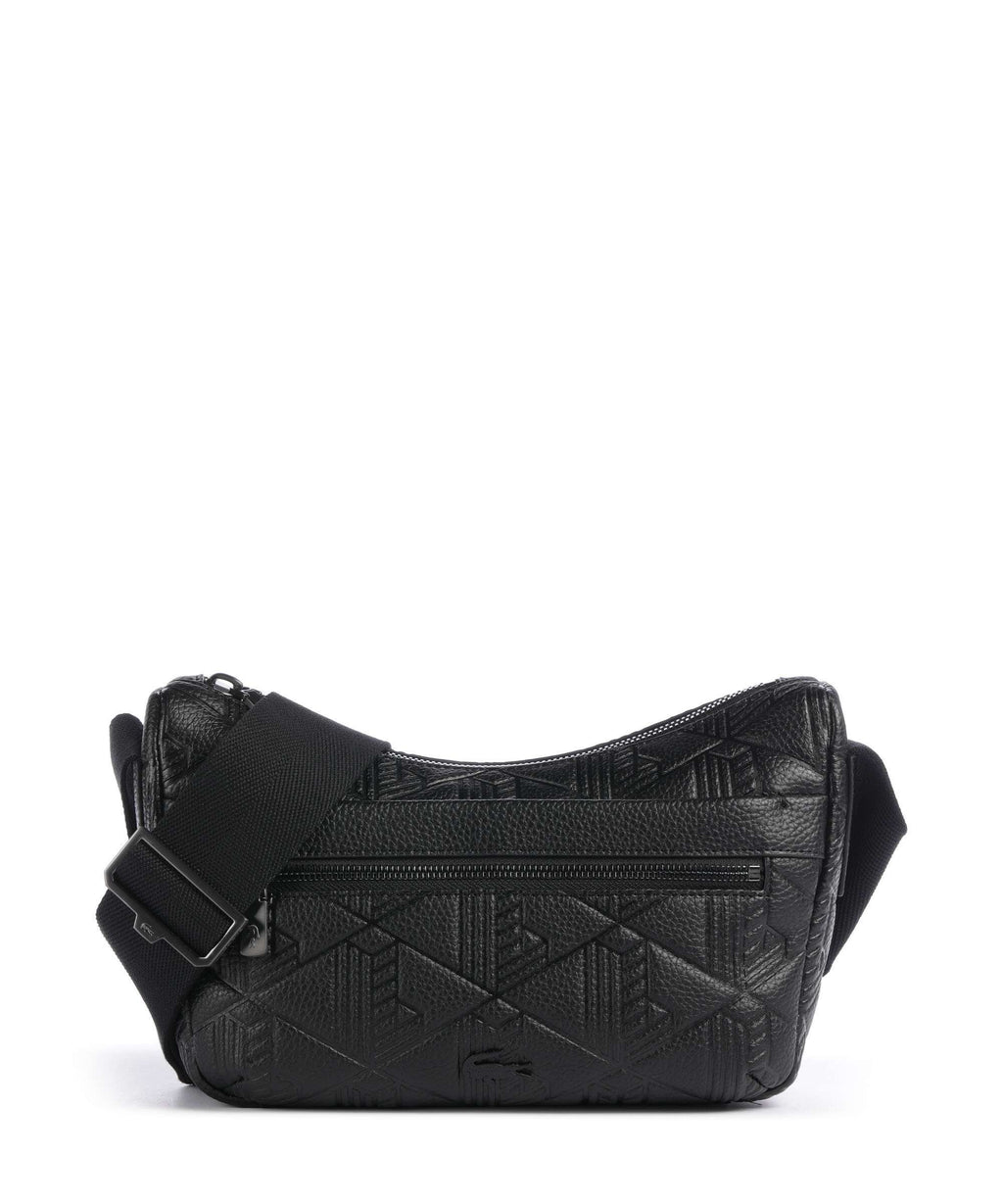 Lacoste Megagrain Crossbody bag noir