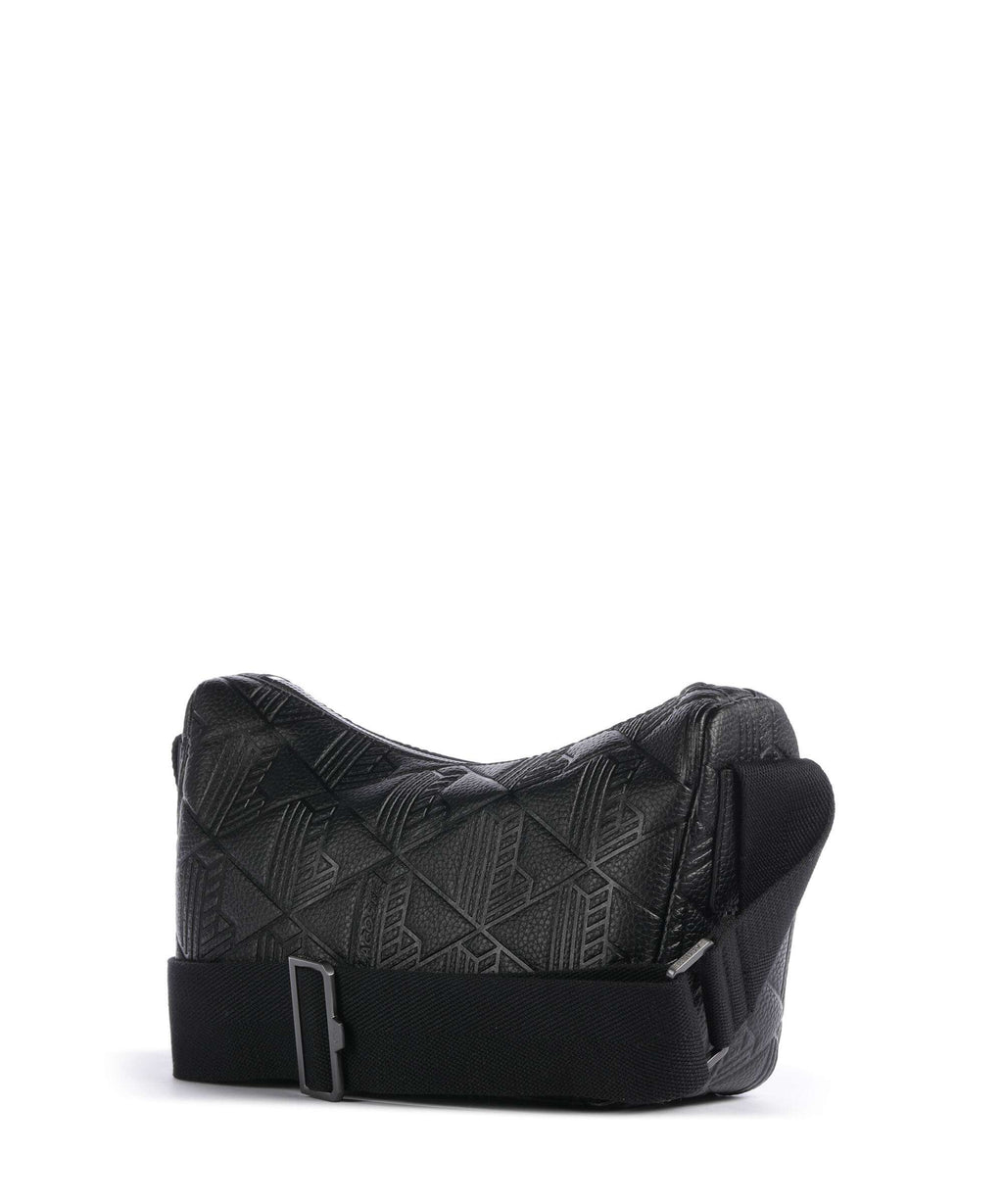 Lacoste Megagrain Crossbody bag noir