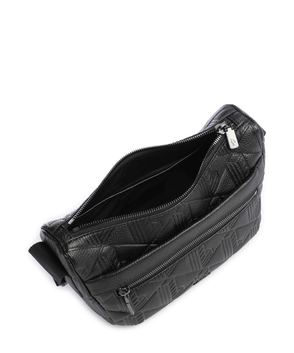 Lacoste Megagrain Crossbody bag noir
