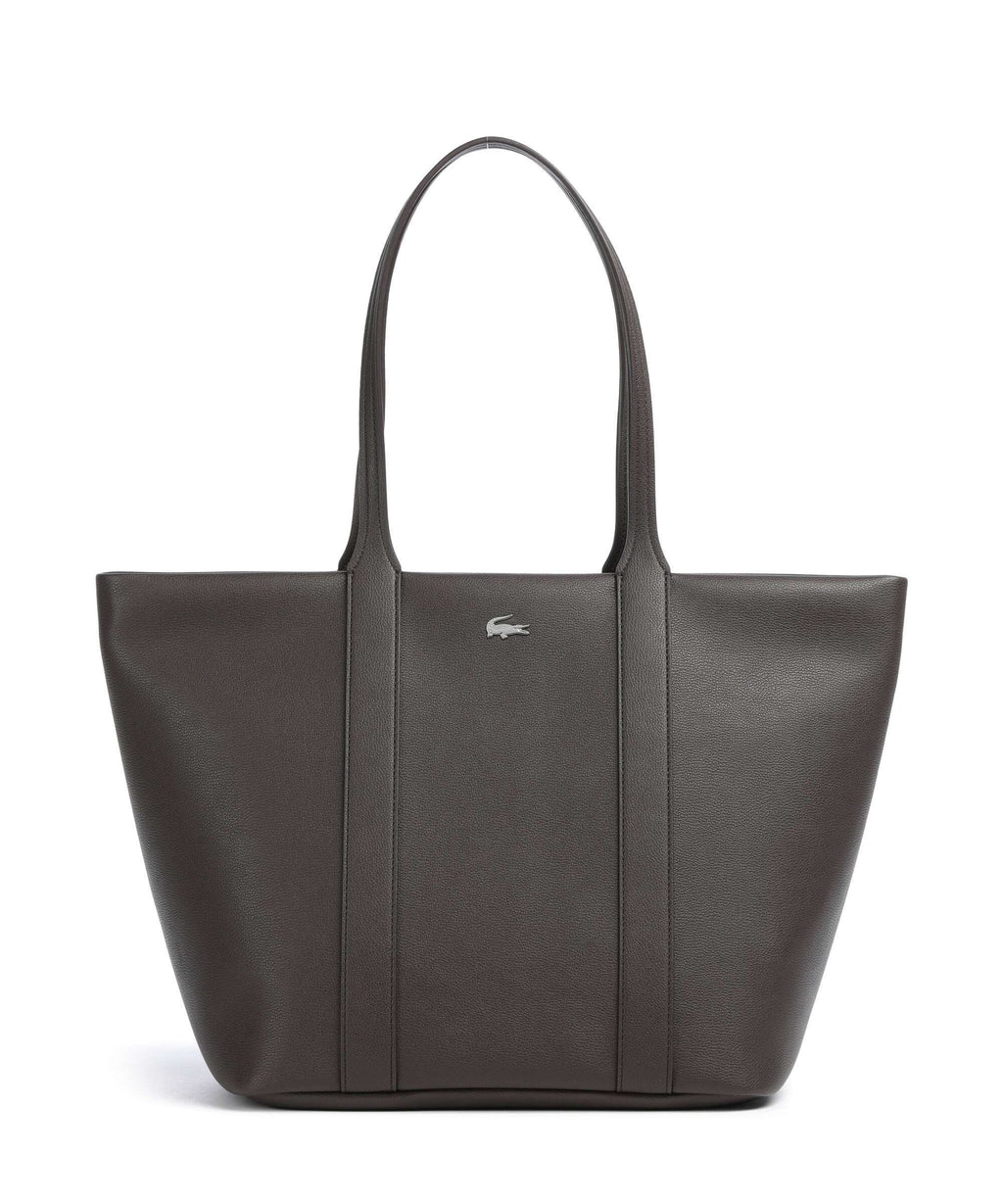 Lacoste Authentic Tote bag dark brown