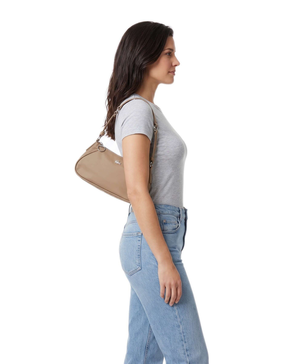 Lacoste Day in L Shoulder bag cookie
