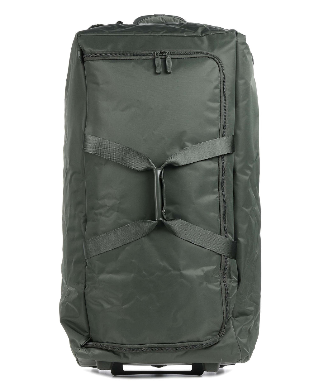 Lipault Foldable Plume Travel bag with wheels khaki