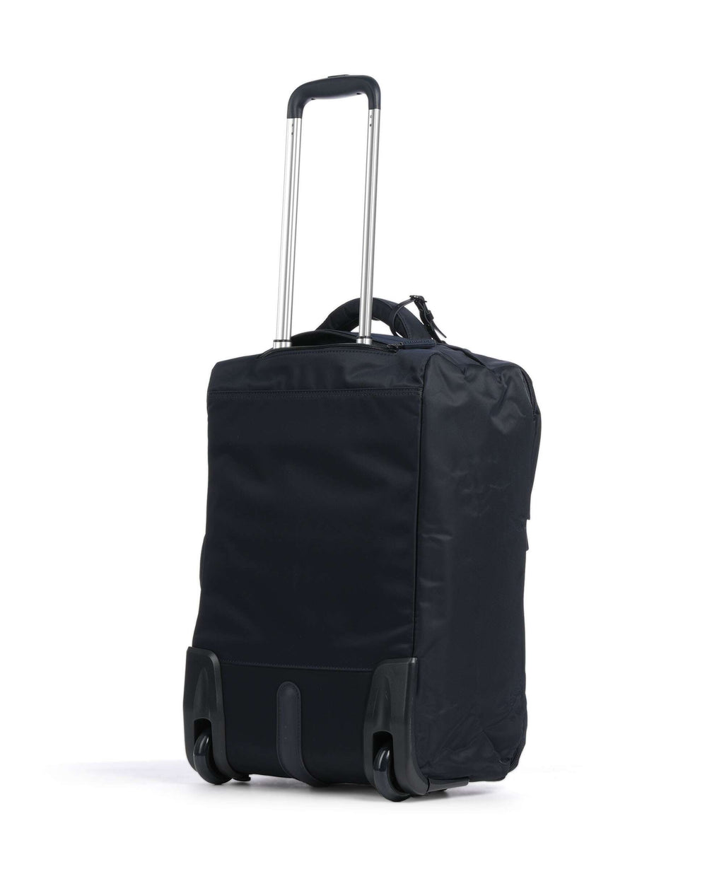 Lipault Foldable Plume Trolley (2 wheels) midnight blue