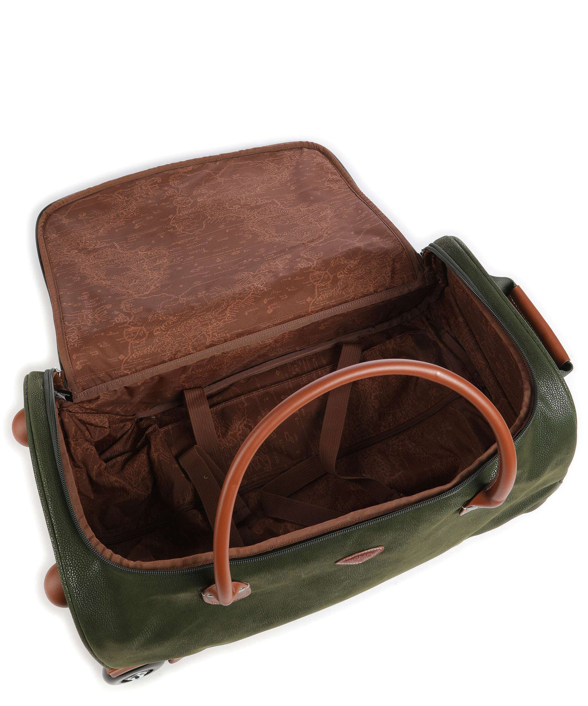 Jump Uppsala Soft Travel bag with wheels moss green